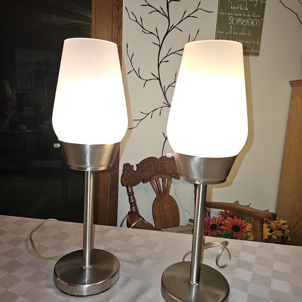 Modern Silver Table Lamps